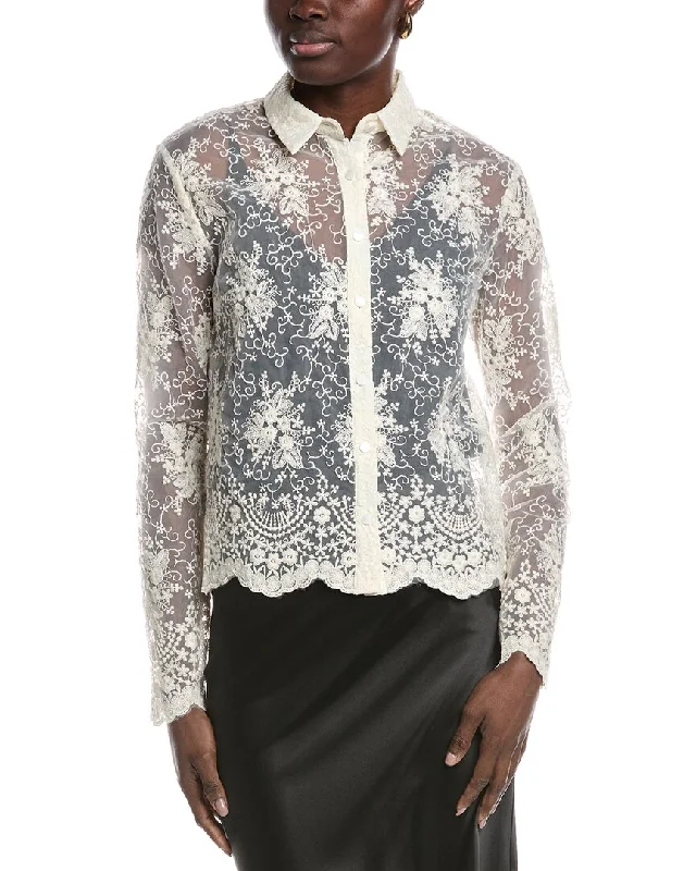 Gracia Lace BlouseRainproof Shirts