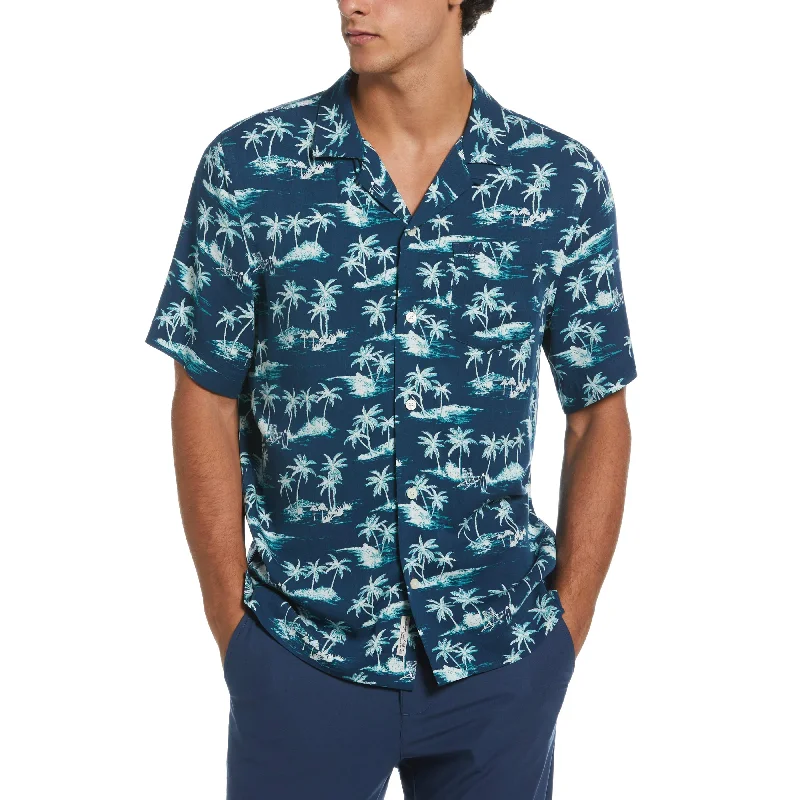 Camp Viscose Island ShirtFitted Shirts