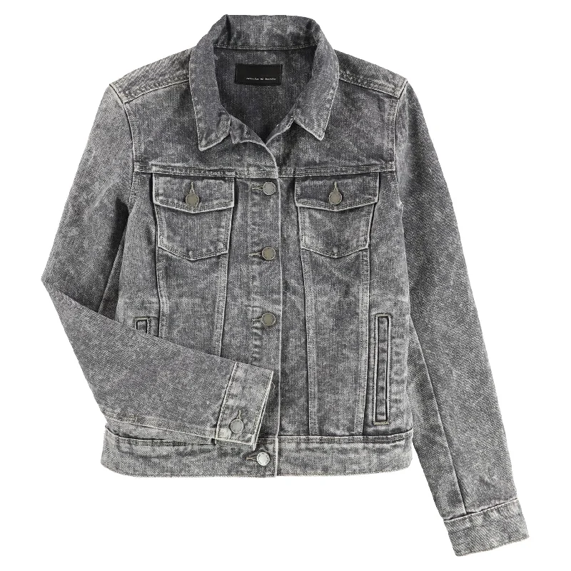 BlazersArticles of Society Womens Taylor Jean Jacket, Grey, Small