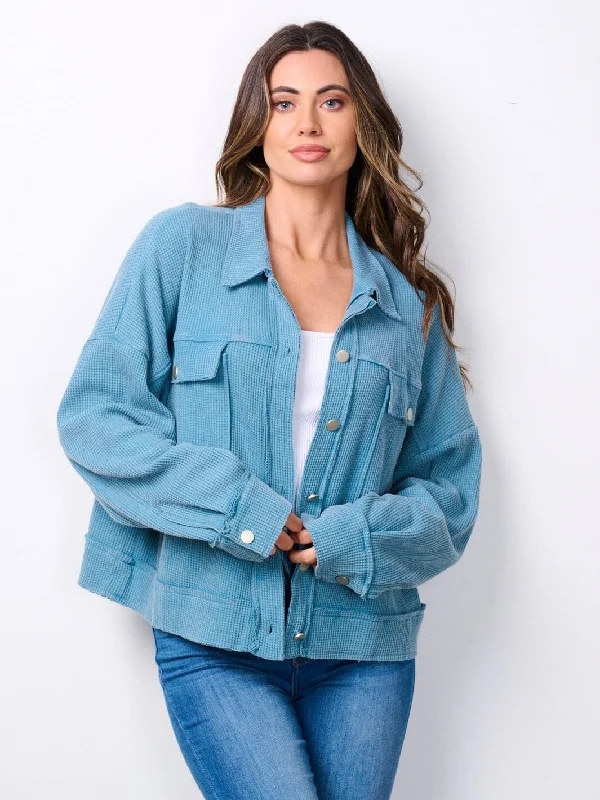 Branded JacketsThe Candace - Women's Jacket in Ice Blue