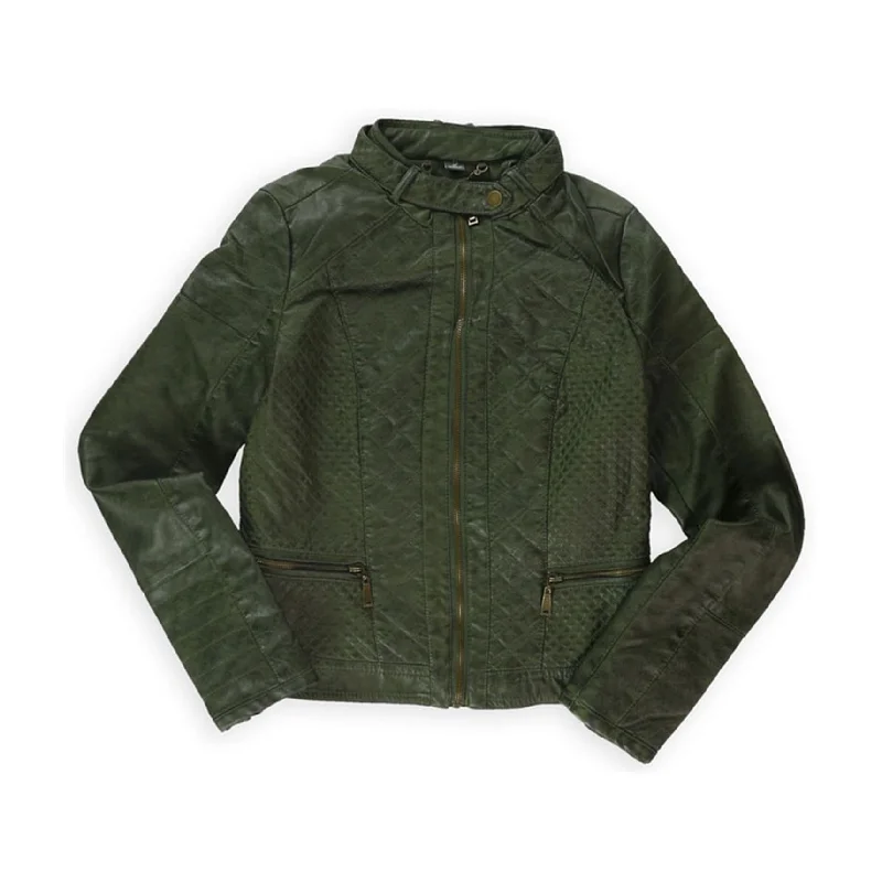 Hooded JacketsJ2 Womens Quilted Dyed Bomber Jacket