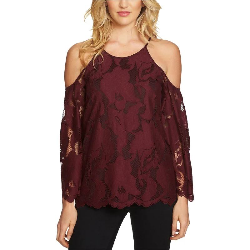 1.State Womens Lace Off The Shoulder BlouseBranded Shirts