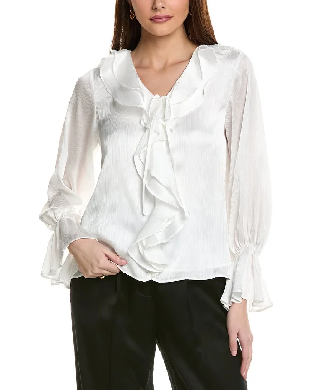 Vince Camuto Ruffle BlouseCompression Shirts