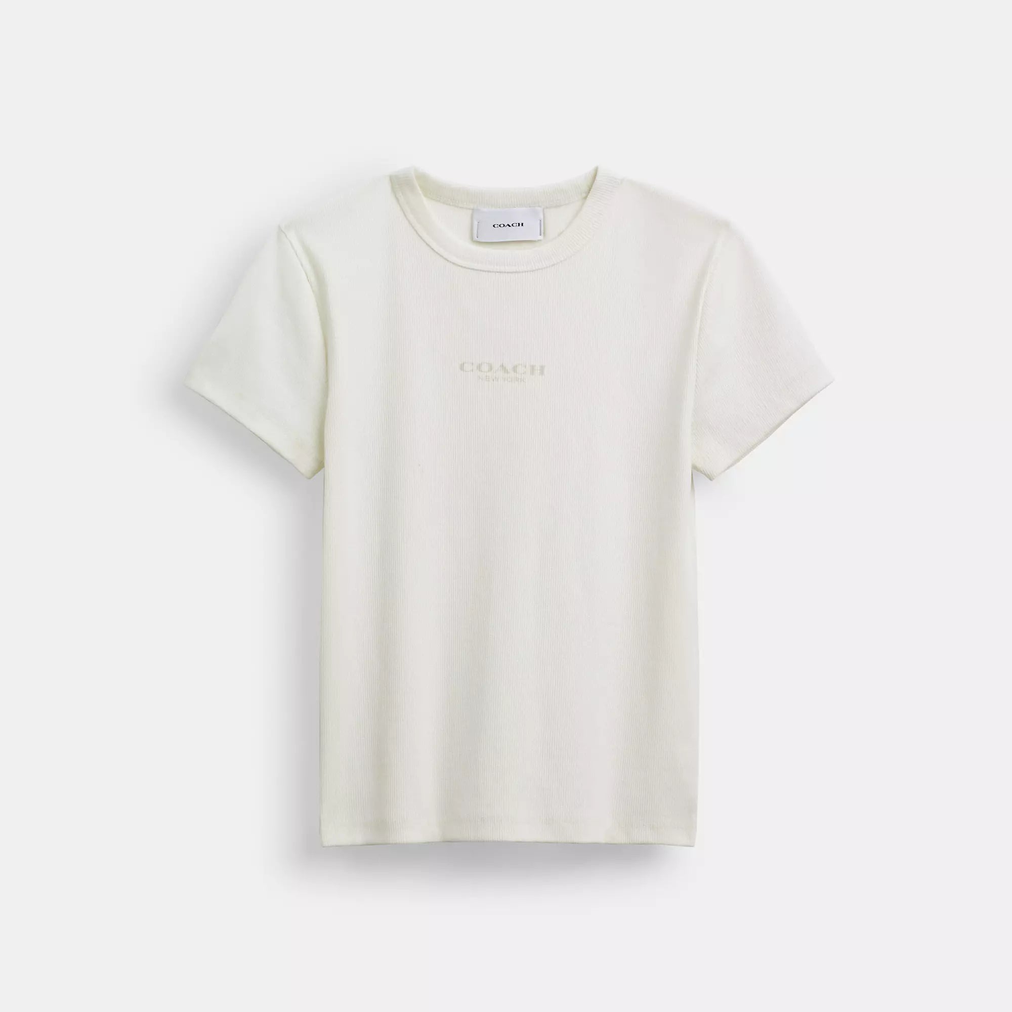 Coach Outlet New York Ribbed T ShirtPainted Shirts