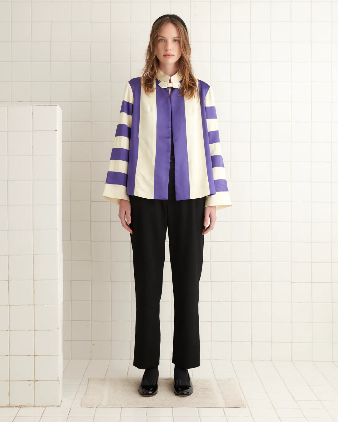 Asymmetrical JacketsBode | Regency Jacket | Purple White