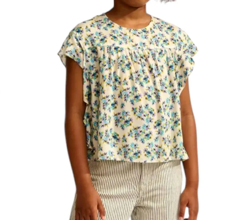 Peppers Blouse In Flower PrintWrap Shirts