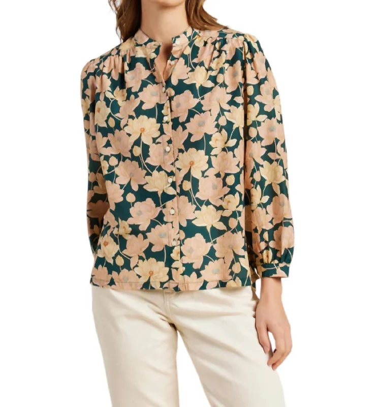 Clara Blouse In Jasper TwilightLayered Shirts