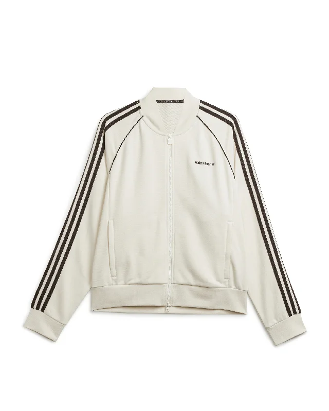 Puffer JacketsWales Bonner Embroided Logo Track Jacket - Cream White