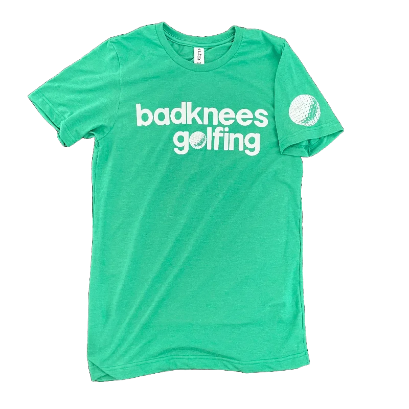 Artist T-Shirtsbadknees Golfing T-shirt - Fairway Green