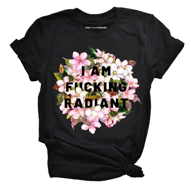 Scoop Neck T-ShirtsI Am F*cking Radiant Feminist T-Shirt