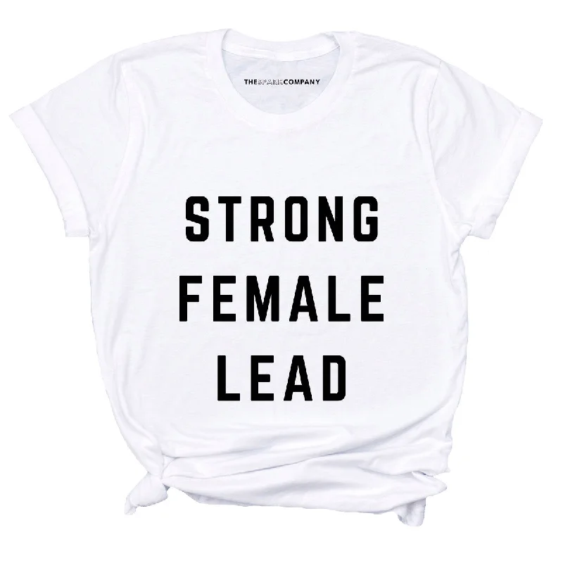 Blended Fabric T-ShirtsStrong Female Lead Feminist T-Shirt