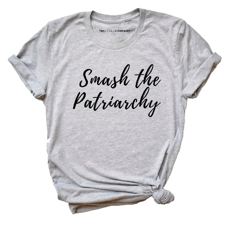 Sheer T-ShirtsSmash The Patriarchy (Black) Feminist T-Shirt