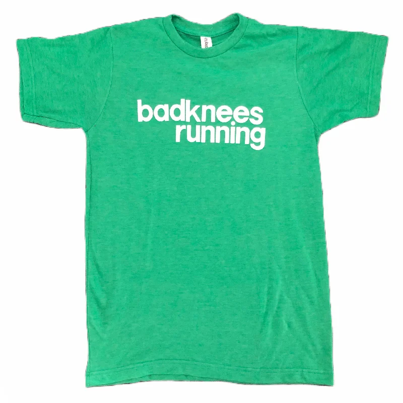 Beaded T-Shirtsbadknees running T-shirt - Heather Green