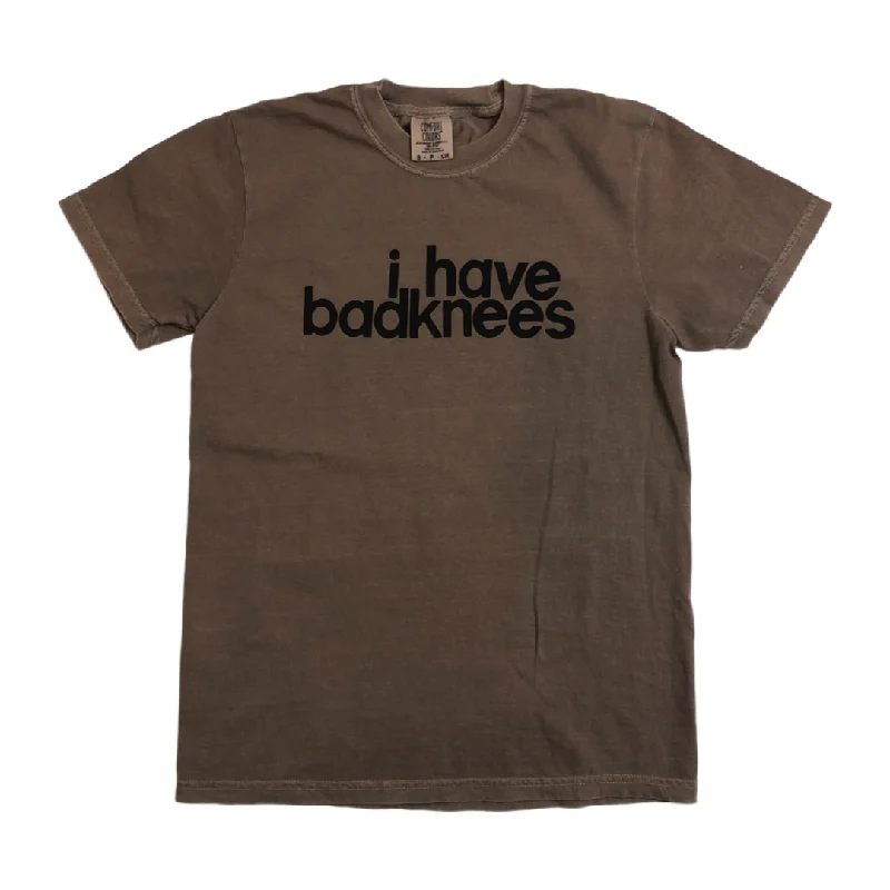 Fringed T-Shirtsi have badknees T-shirt - Espresso