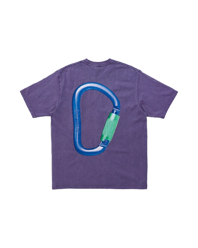 Bamboo T-ShirtsCarabiner T-Shirt - Purple Pigment