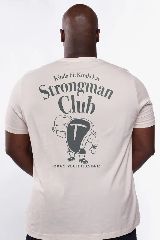 Waterproof T-ShirtsKFKF Strongman Club Signature Cotton T-Shirt