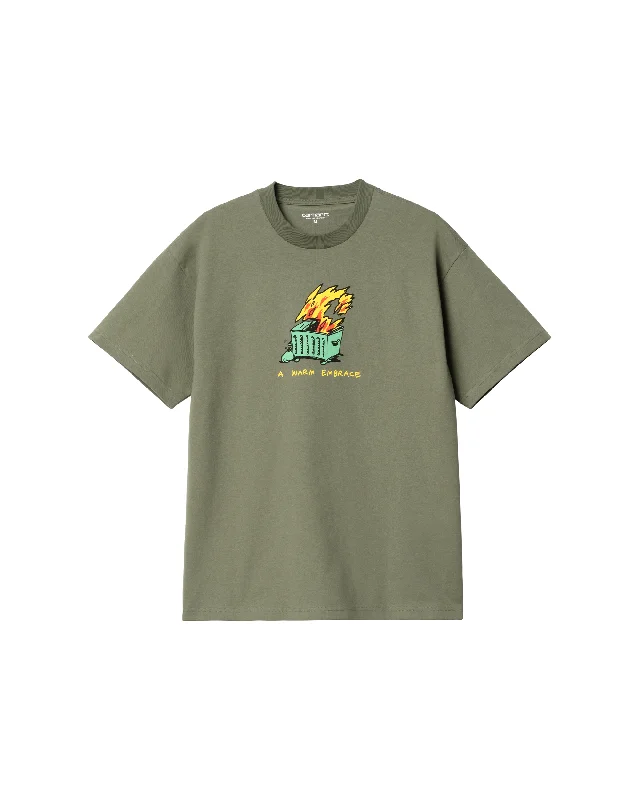 Metallic T-ShirtsS/S Warm Embrace T-Shirt - Dollar Green