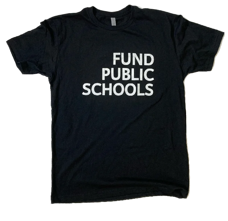 Artist T-ShirtsFund Public Schools T-shirt - Black