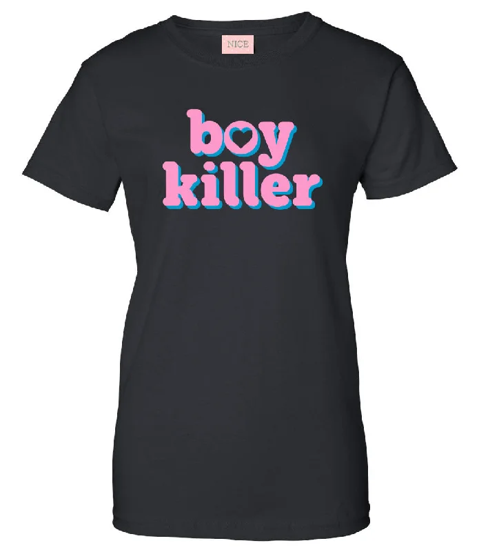 Silk T-ShirtsBoy Killer Heart T-Shirt