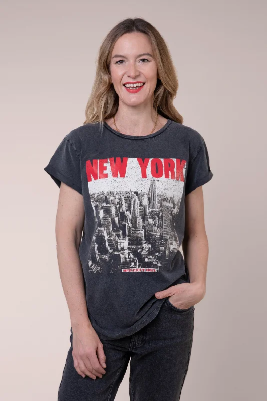 French Terry T-ShirtsNew York T-Shirt (Neat Fit)