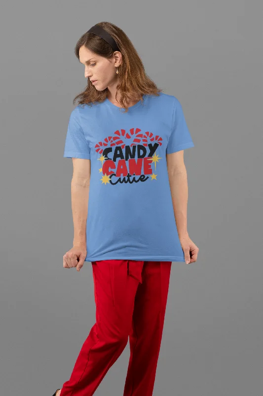 Athletic T-ShirtsCandy Cane Cutie Unisex Garment-Dyed T-shirt