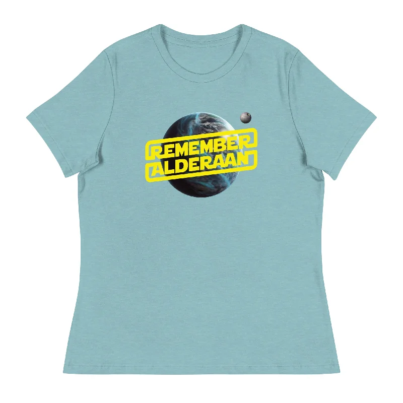 High-Fashion T-ShirtsRemember Alderaan Women's Relaxed T-Shirt