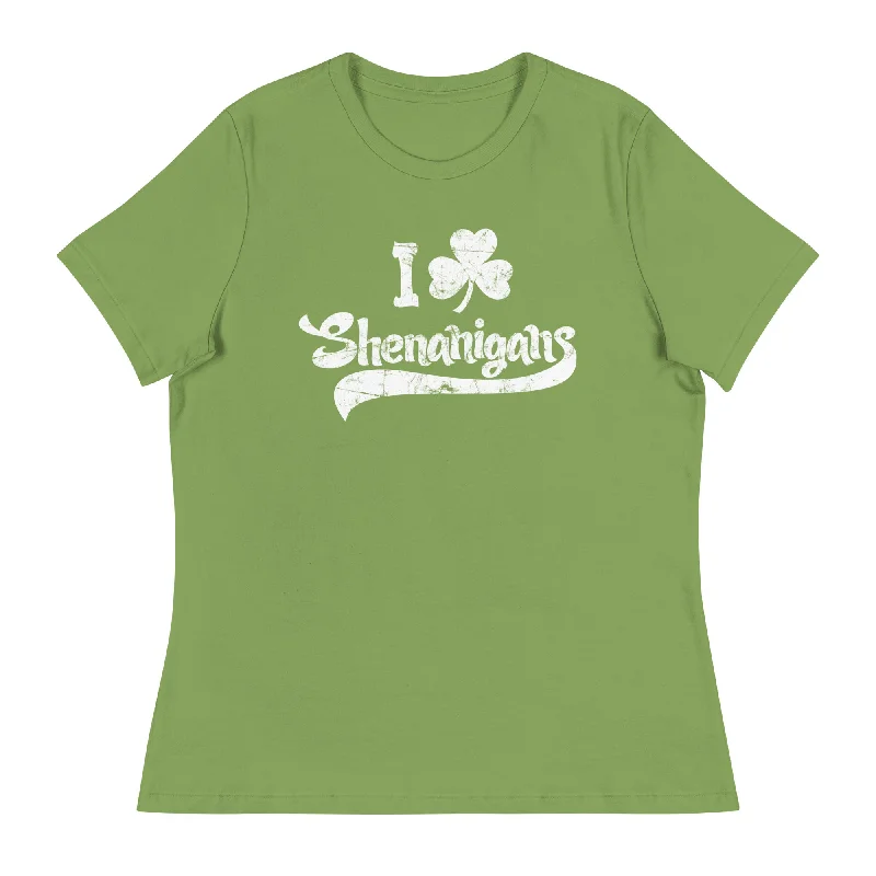 Sleep T-ShirtsI Shamrock Shenanigans Women's Relaxed T-Shirt