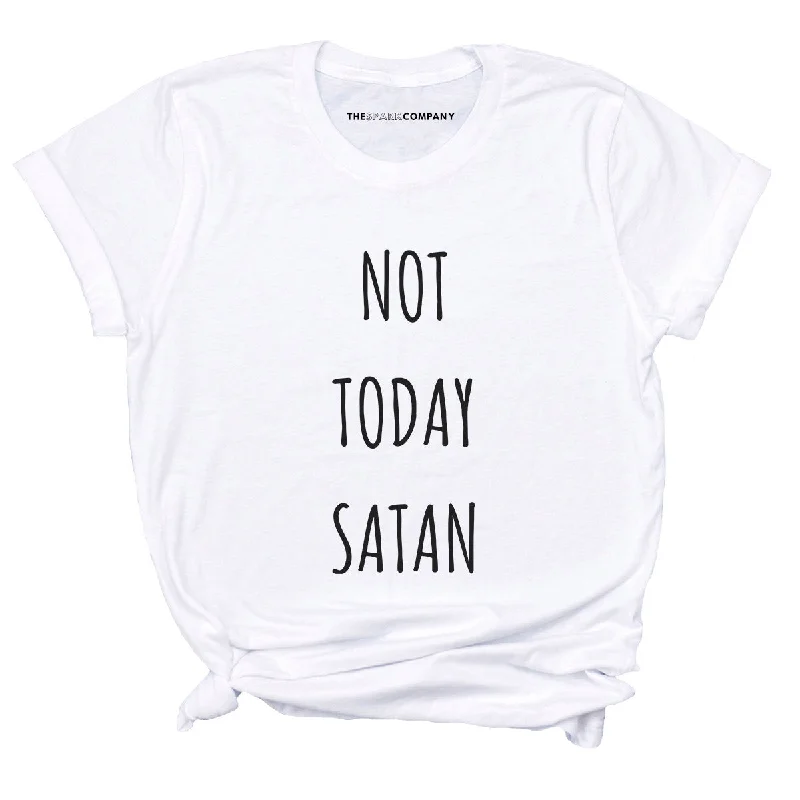 Pocket T-ShirtsNot Today Satan Feminist T-Shirt