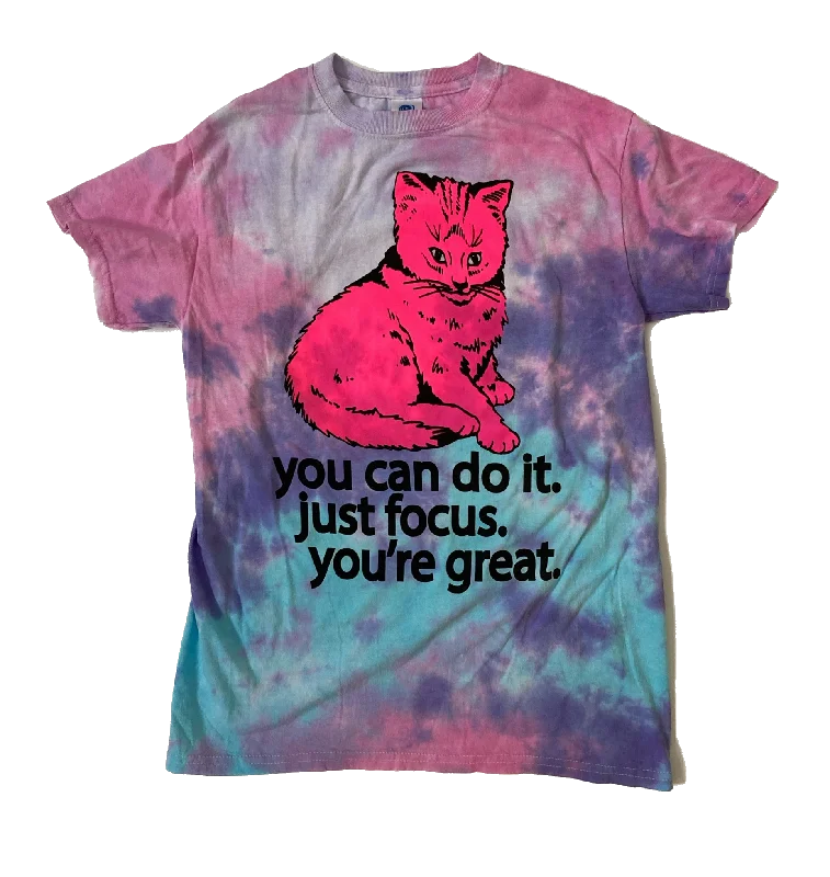 Work T-ShirtsFocus Cat T-shirt - Cotton Candy