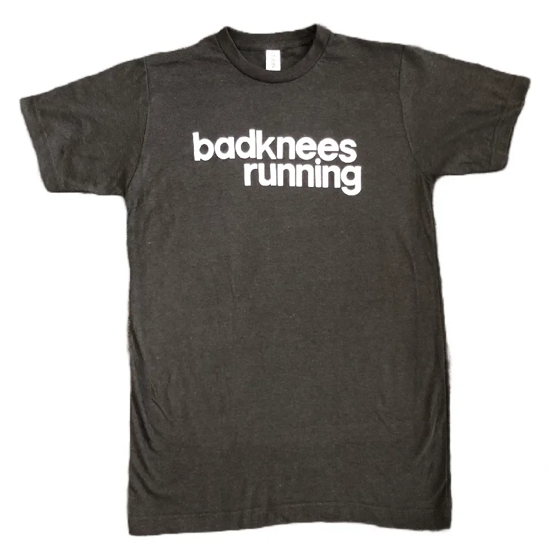 Minimalist T-Shirtsbadknees running T-shirt - Heather Black