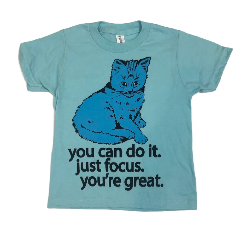 Travel T-ShirtsFocus Cat Youth T-shirt - Very Blue