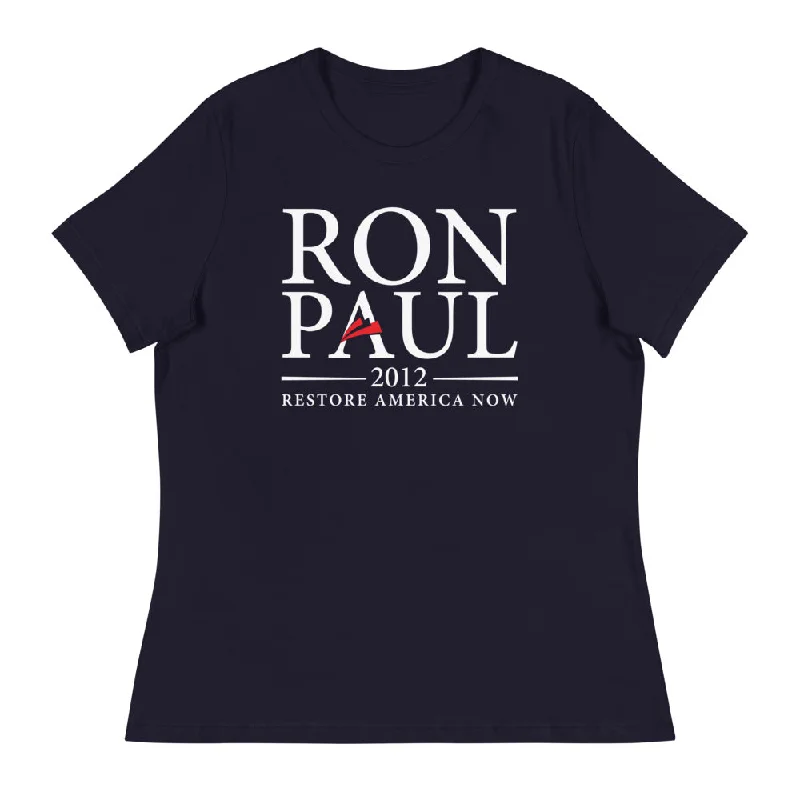 Gym T-ShirtsRon Paul 2012 Presidential Campaign Retro Women's Relaxed T-Shirt