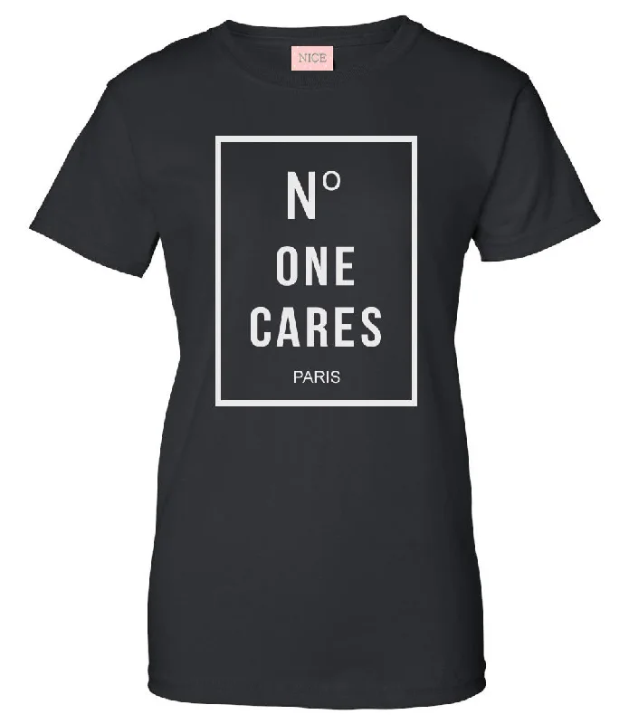 Fishing T-ShirtsVery Nice No One Cares T-Shirt Tee Paris