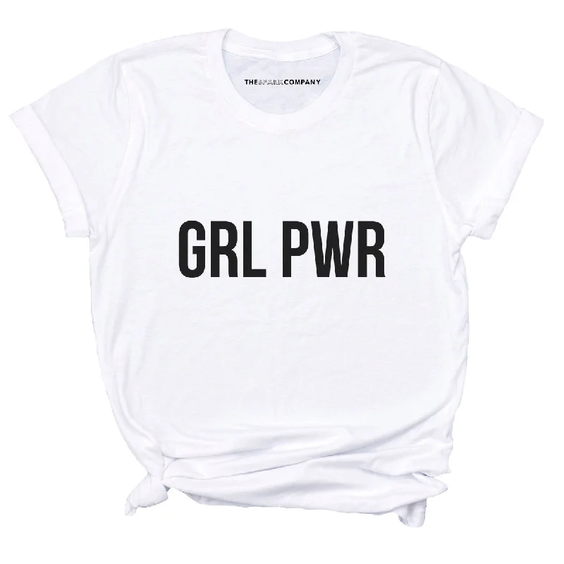 Punk T-ShirtsGRL PWR Feminist T-Shirt