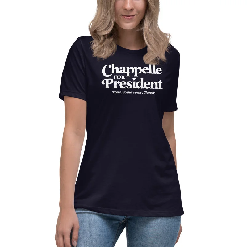 Linen T-ShirtsChappelle for President Women's Relaxed T-Shirt