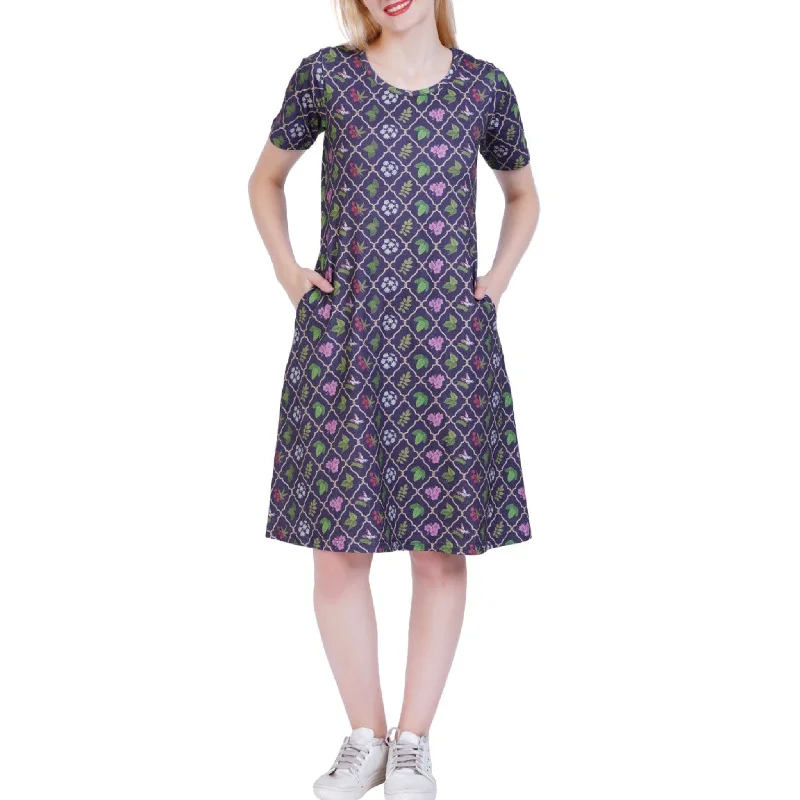 Poisonous Plants Swing DressPrinted Dress