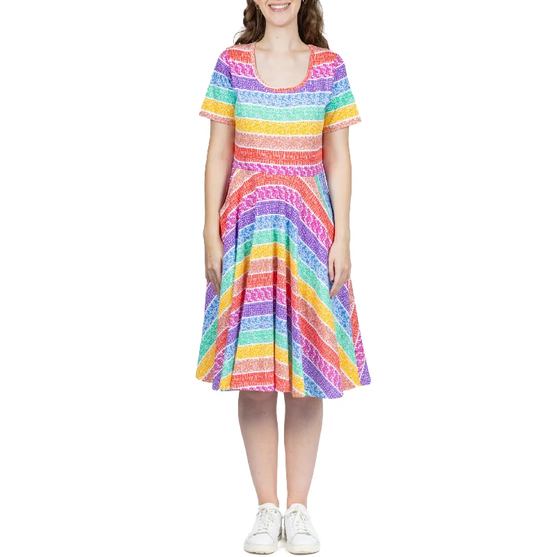 STEAM Rainbow Twirl DressTulle Dress