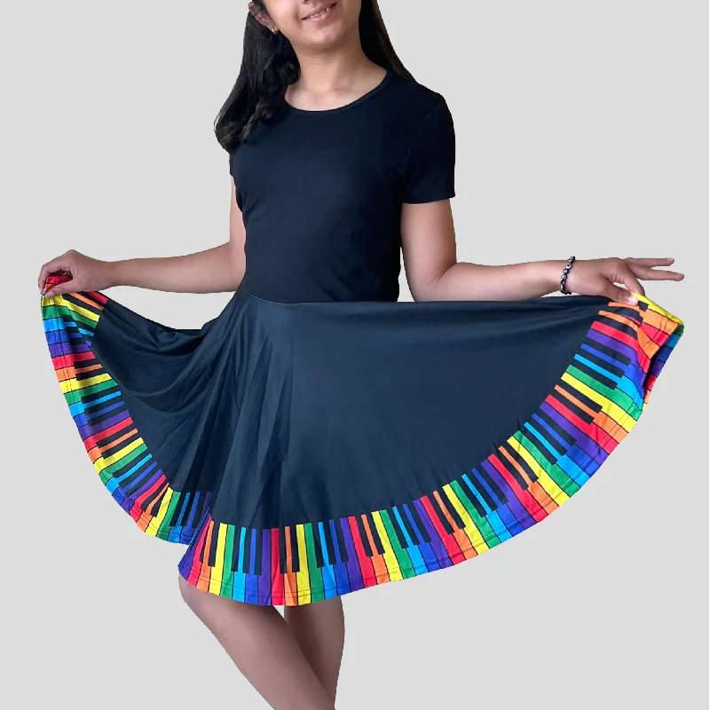 Chromatic Scales Kids Twirl Dress [FINAL SALE]Wrap Dress