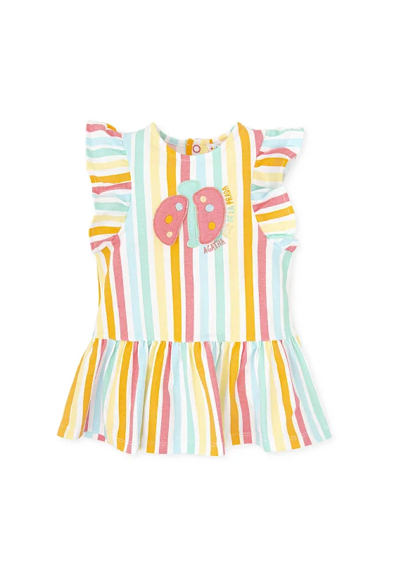 Agatha Ruiz De La Prada Girl Stripe Dress, MultiSheer Dress