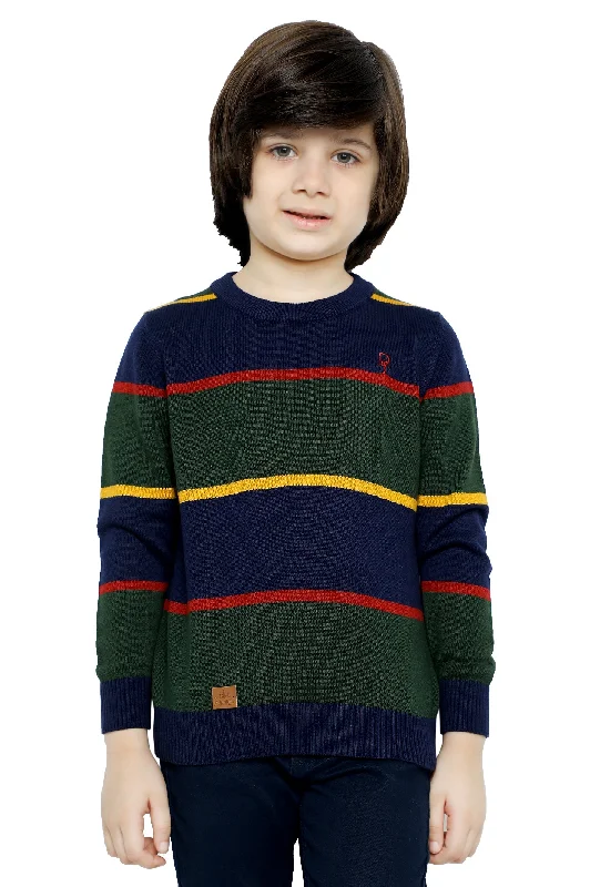 Boys Sweaters SKU: KBE-0165-NAVYPerformance Knit Tops