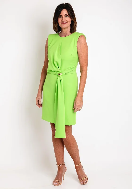 Laura Bernal Statement Belt Mini Dress, GreenGypsy Dress