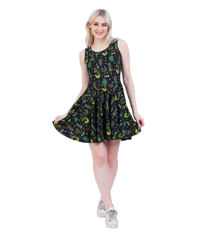 Genetic Plants Skater DressParty Dress