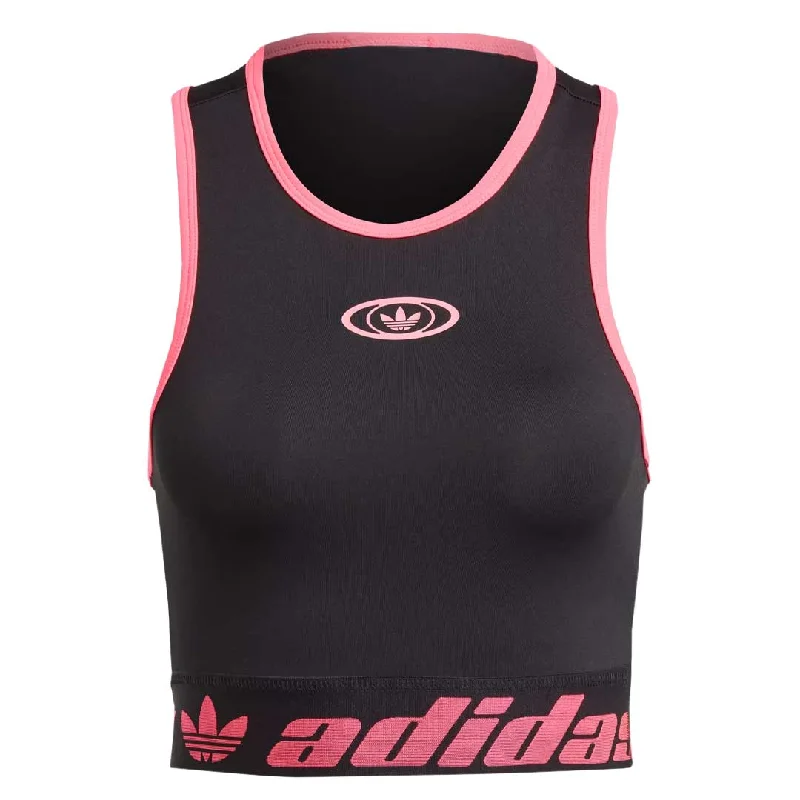 Deep V Braadidas - Women's Originals Multiple Logo Bra Top (IJ7767)