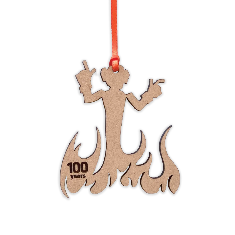 Embroidered BraZozobra 100 Ornament