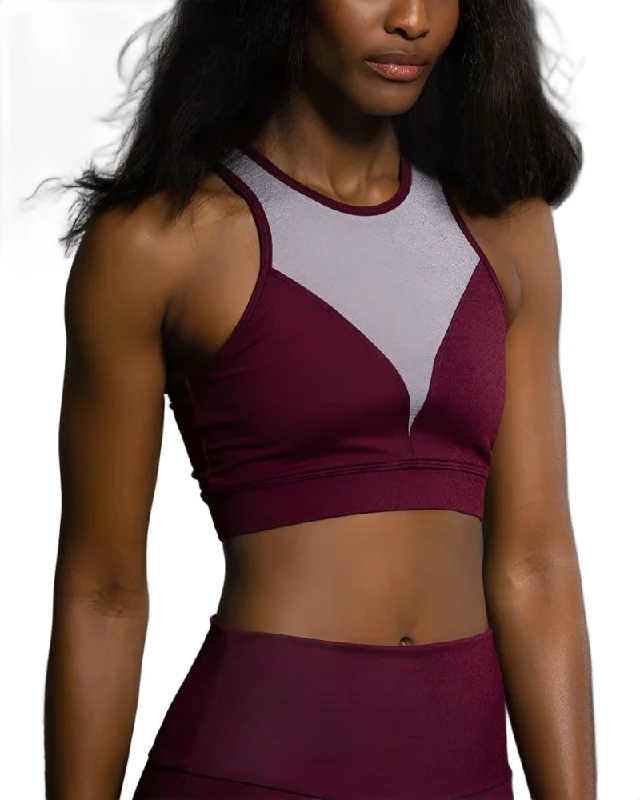 Open-cup BraOnzie Hot Yoga High Neck Bra 3640