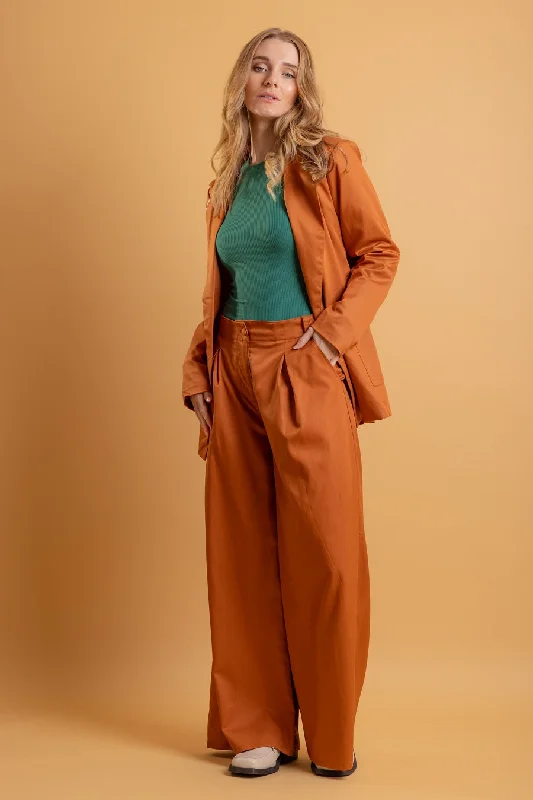 ChinosKylie Pants Rust Linen