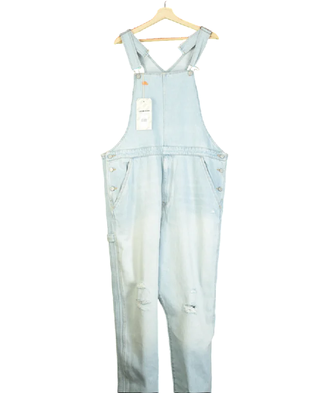 Knit Beadedlevis Blue X Erl Denim Overall UK L