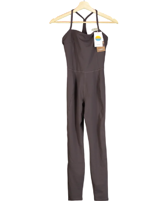 Knitted TankVuori Brown Bondi Jumpsuit - Sangria UK XS